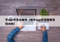 学app开发去哪学（想学app开发哪里有培训班）